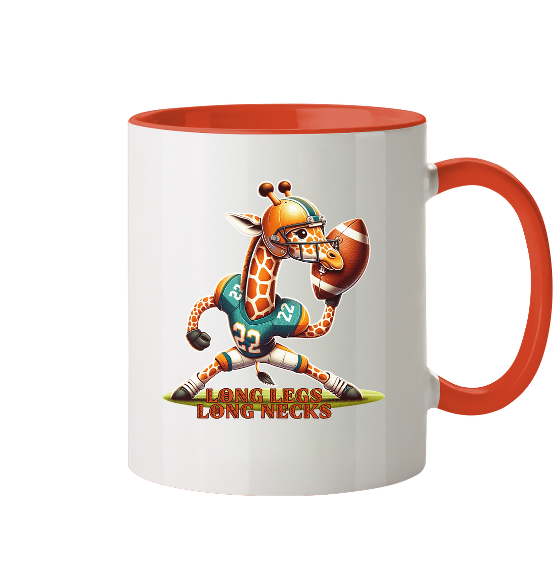 Giraffe - Two-Tone Mug