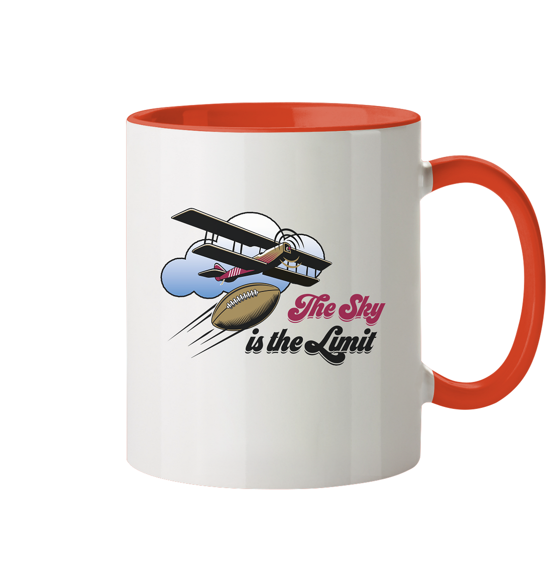 The Sky is the Limit - Tasse zweifarbig