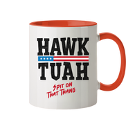 Hawk Tuah - Two-tone Mug