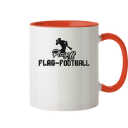Playoff Flag Football Men Black - Two-Tone Mug