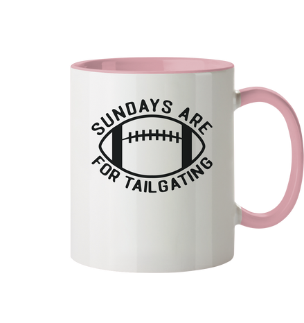 Sundays are for Tailgating  II - Tasse zweifarbig