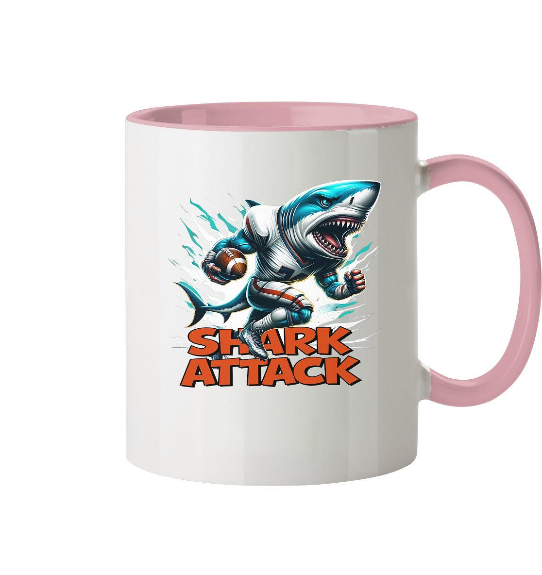 Shark Attack - Tasse zweifarbig