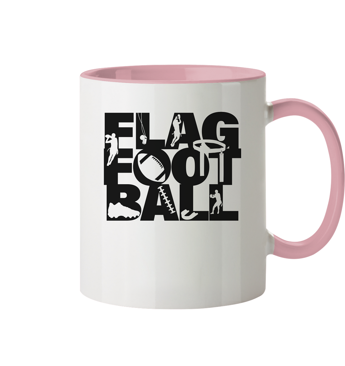 Flag Football - Two-Tone Mug