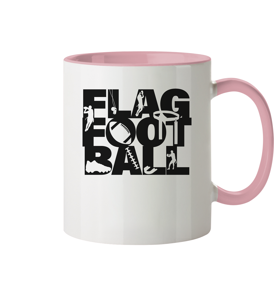 Flag Football - Two-Tone Mug