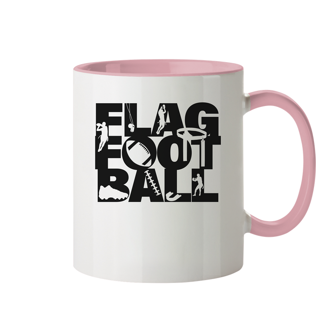 Flag Football - Two-Tone Mug