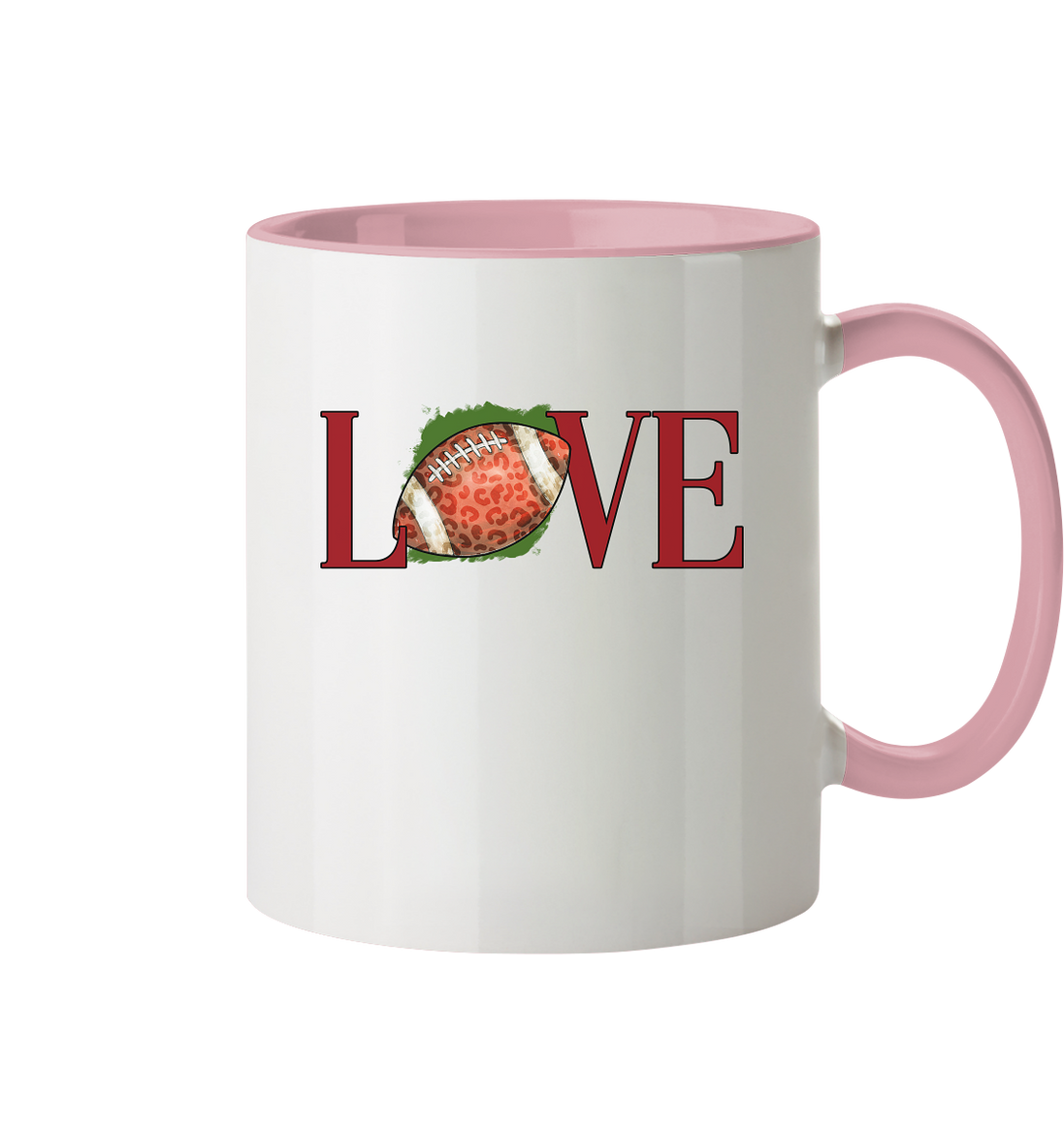Football Love - Tasse zweifarbig