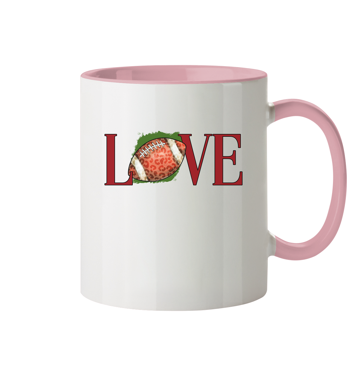 Football Love - Tasse zweifarbig
