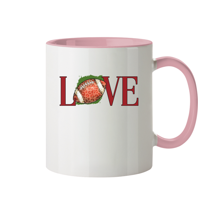 Football Love - Tasse zweifarbig