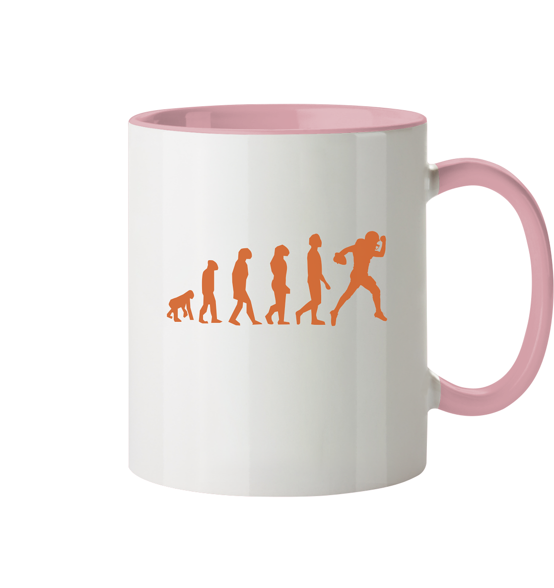 American Football Evolution - Tasse zweifarbig