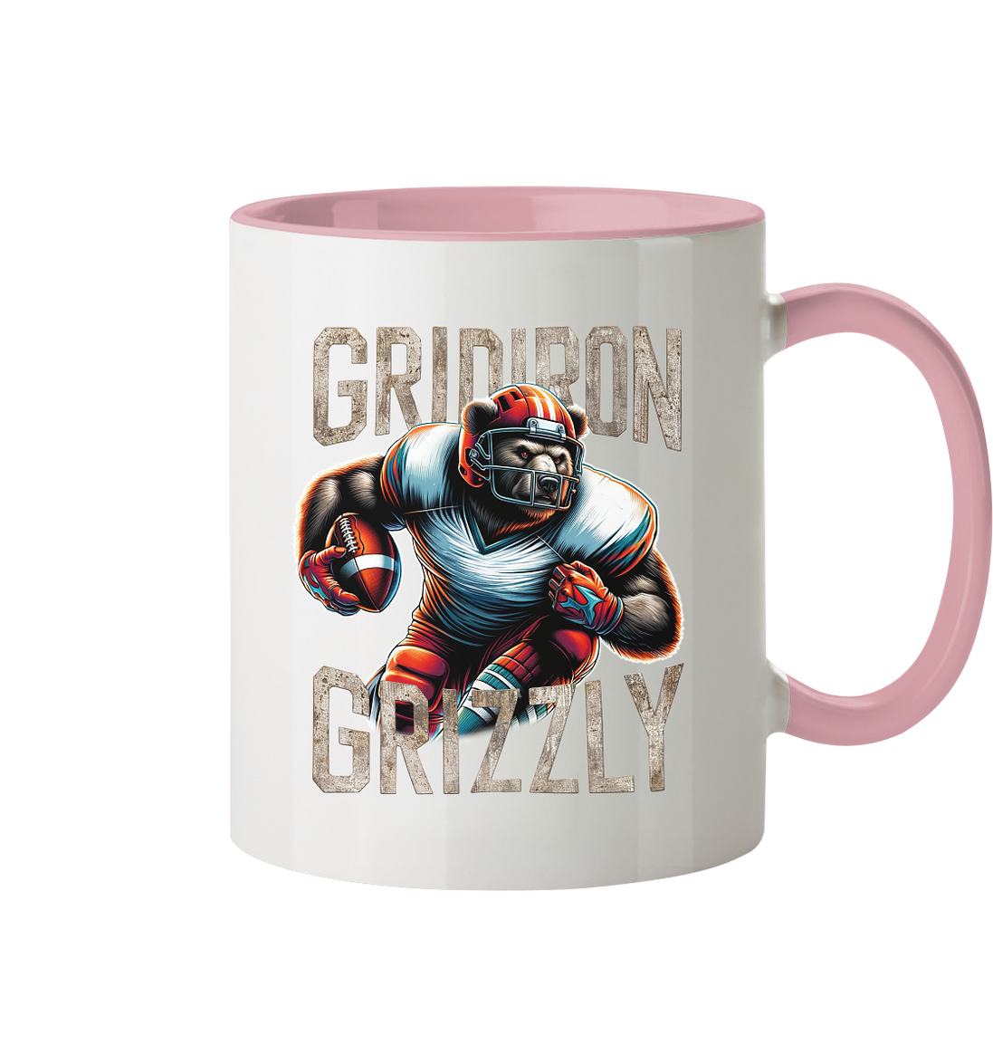 Gridiron Grizzly - Two-tone Mug