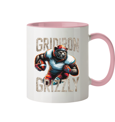 Gridiron Grizzly - Tasse zweifarbig