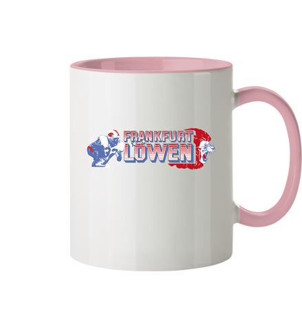 Frankfurt Löwen Tasse zweifarbig
