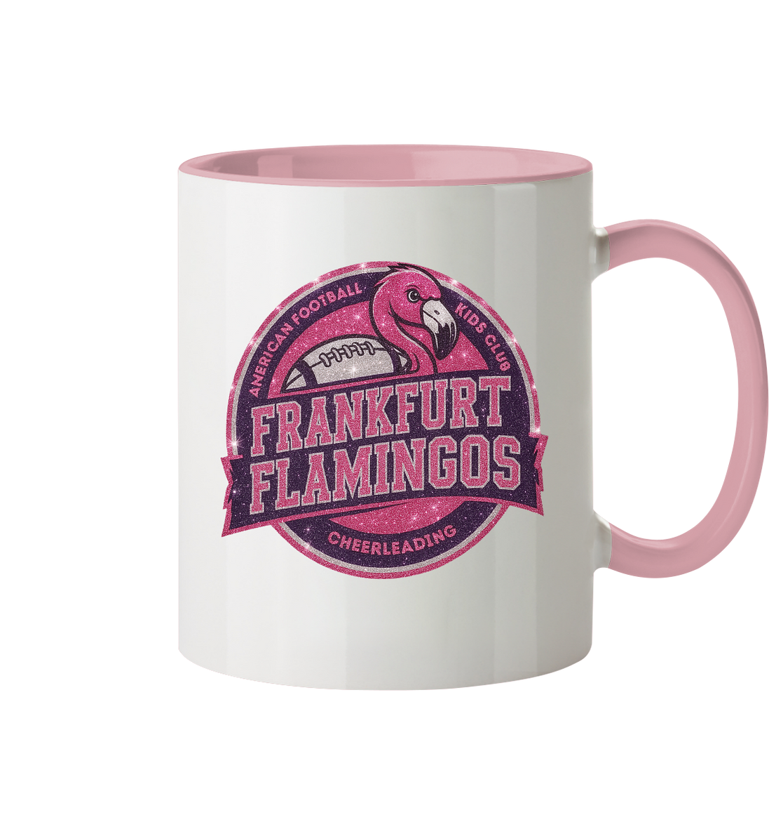 Frankfurt Flamingos - Tasse zweifarbig