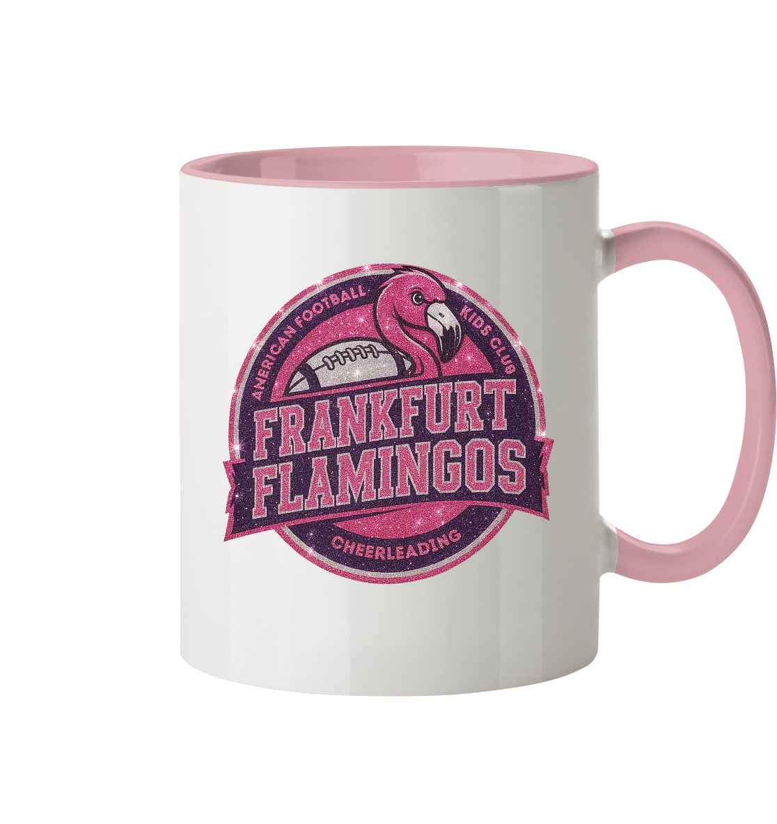 Frankfurt Flamingos - Tasse zweifarbig