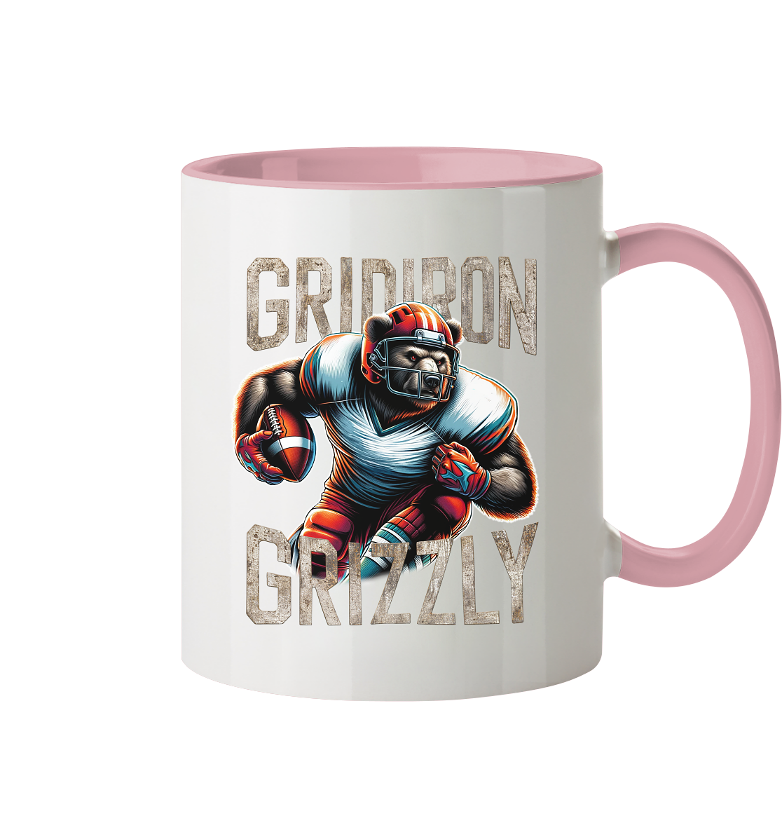 Gridiron Grizzly - Two-tone Mug