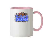 Flag Football Mom - Two-Tone Mug