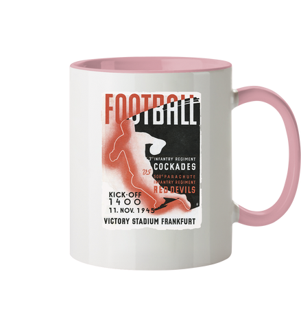 Red Devils Frankfurt 1945 - Tasse zweifarbig