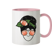 Lady Balls - Two-tone mug