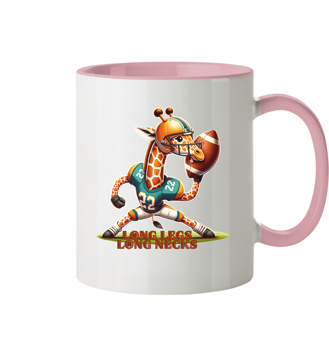 Giraffe - Two-Tone Mug