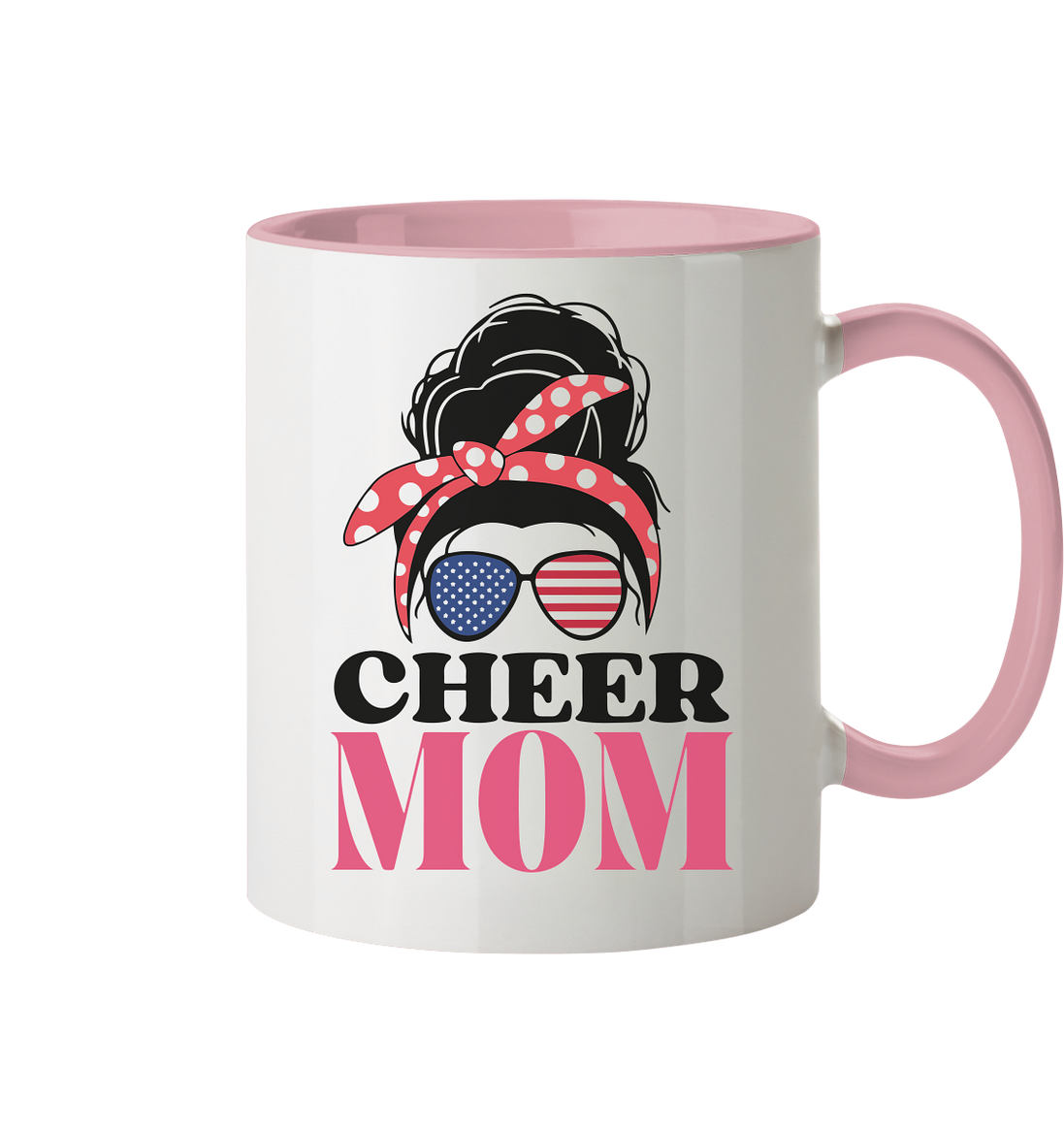 Cheer Mom Sunglases - Tasse zweifarbig