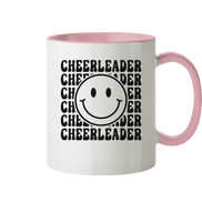 Cheerleader Smiley - Two-tone mug