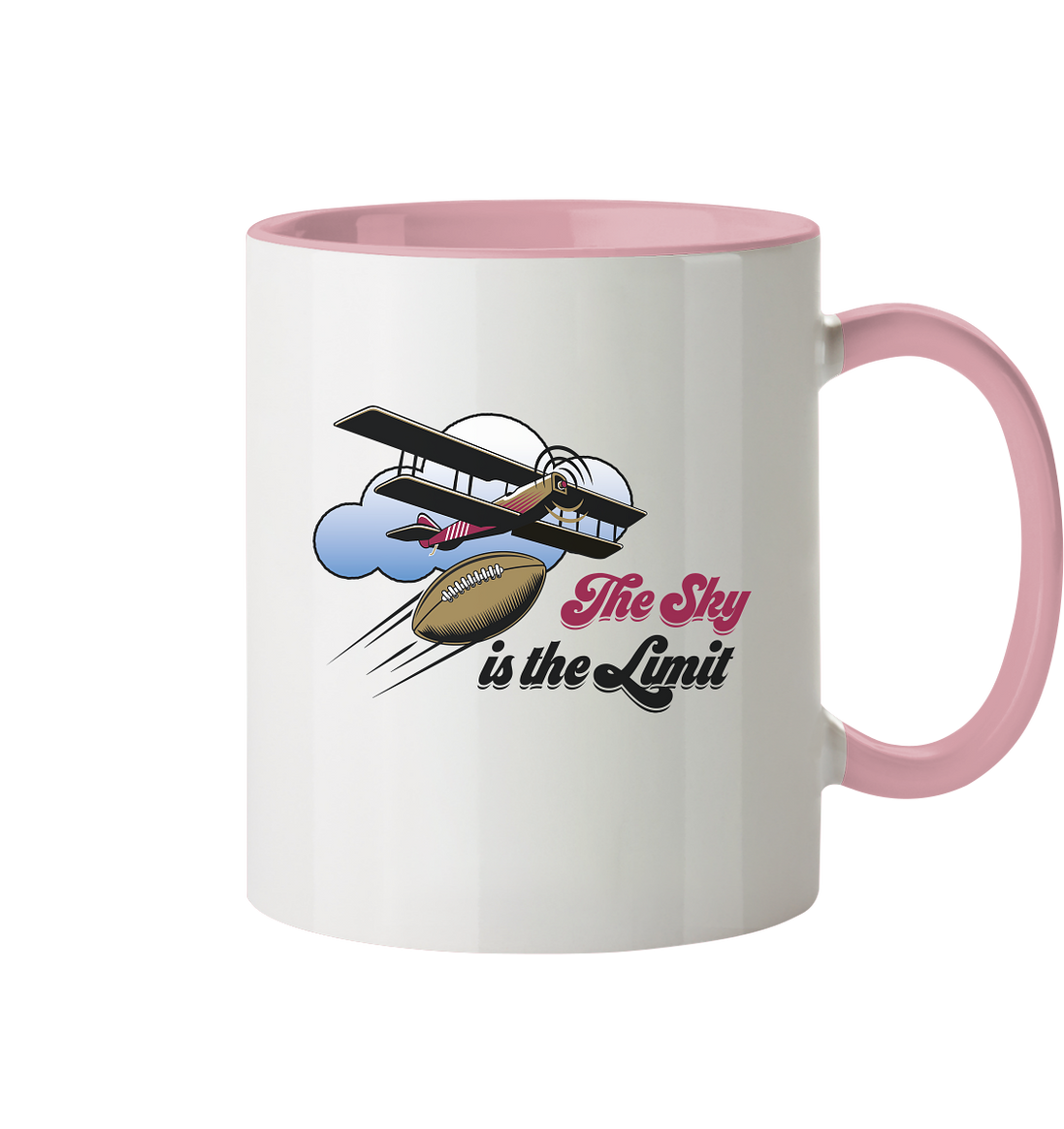 The Sky is the Limit - Tasse zweifarbig