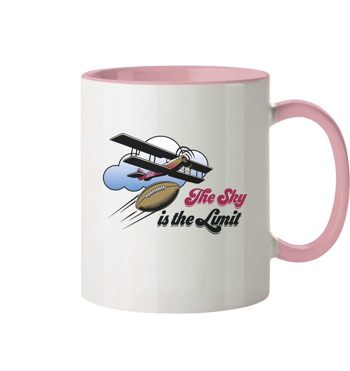 The Sky is the Limit - Tasse zweifarbig