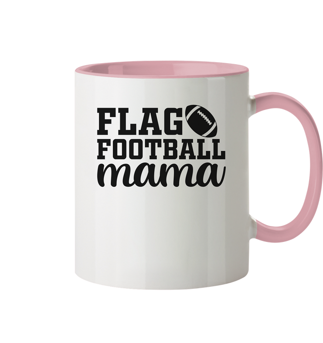 Flag Football Mom - Two-Tone Mug