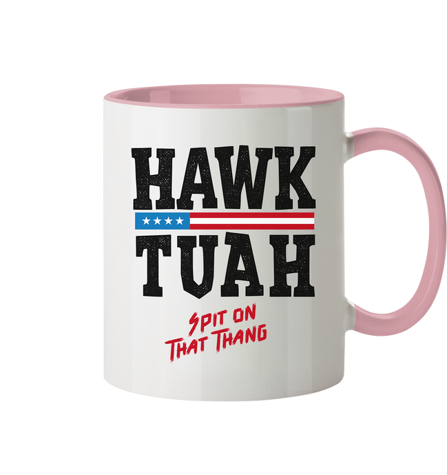 Hawk Tuah - Two-tone Mug