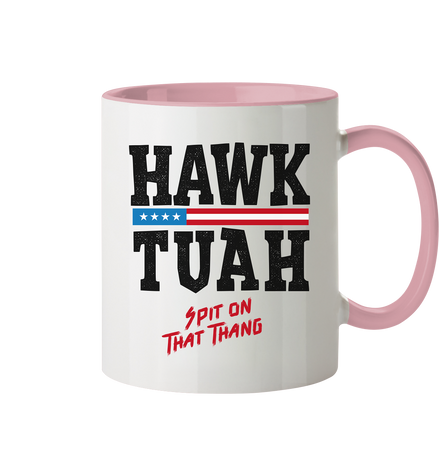 Hawk Tuah - Tasse zweifarbig