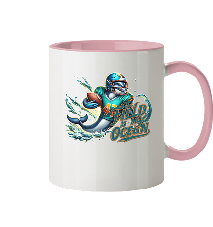 The Field is my Ocean - Tasse zweifarbig