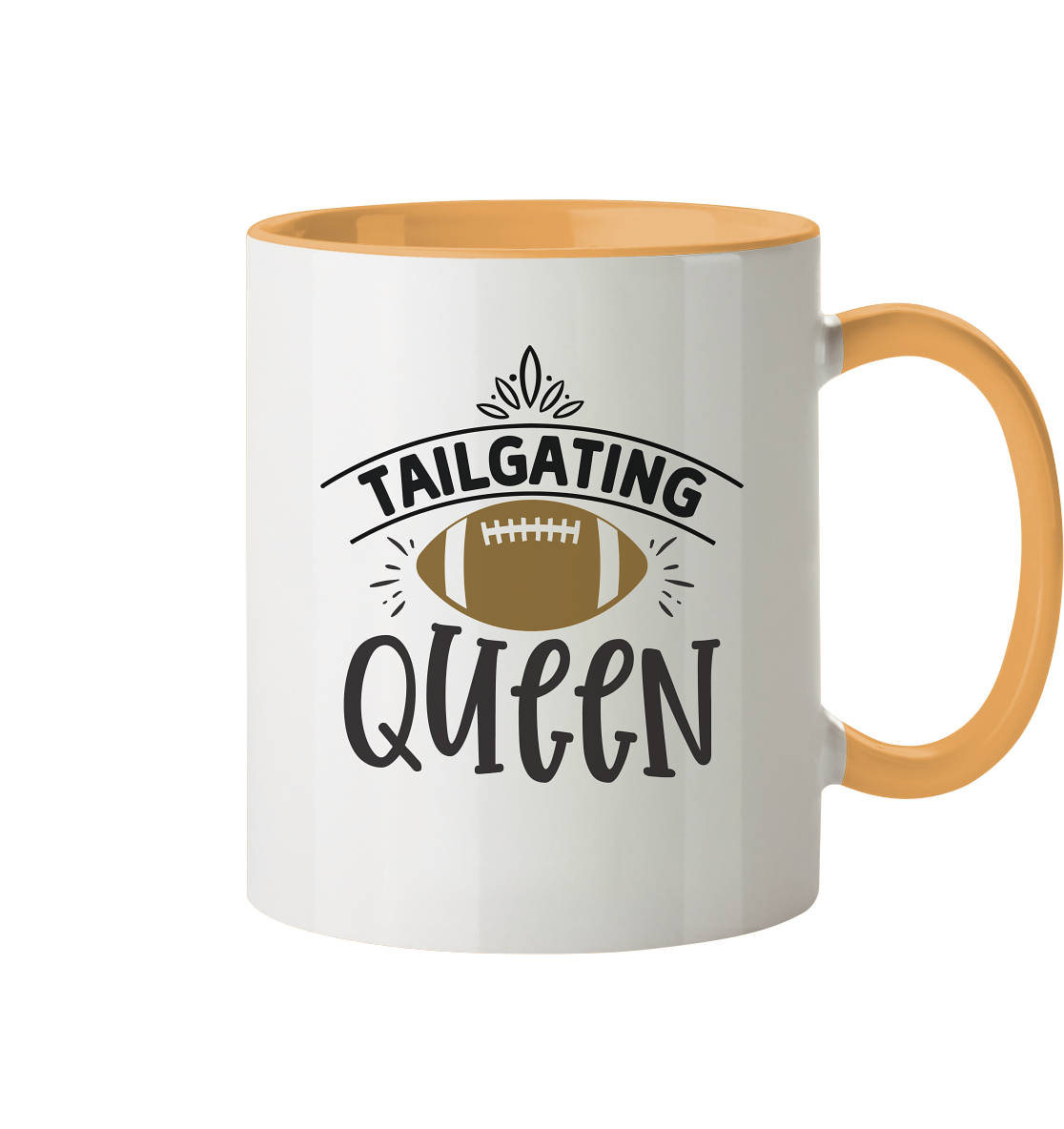 Tailgating Queen - Two-Tone Mug