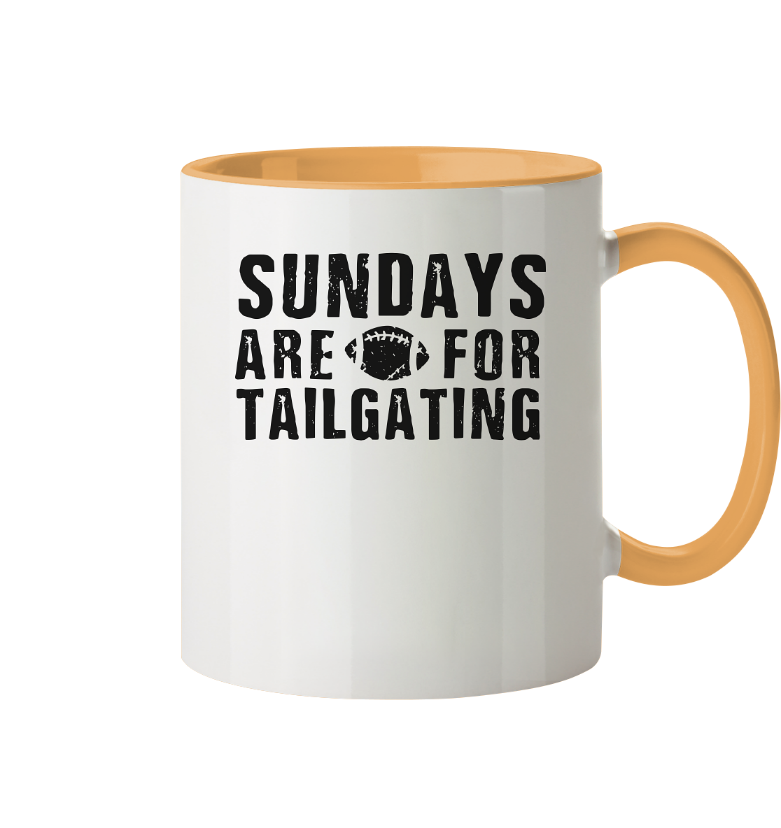 Sundays are for Tailgating  - Tasse zweifarbig