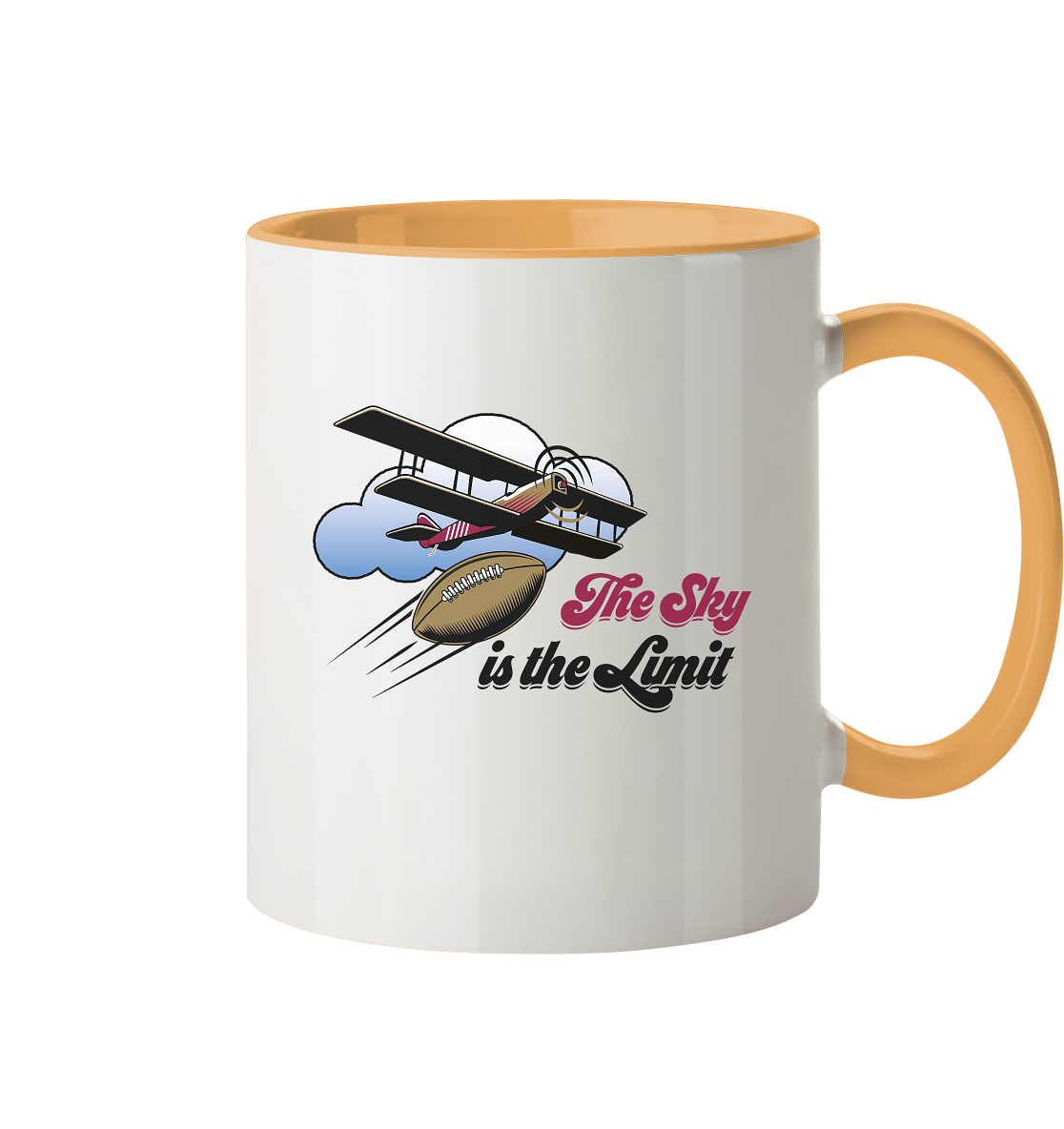 The Sky is the Limit - Tasse zweifarbig