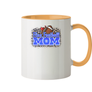 Flag Football Mom - Two-Tone Mug