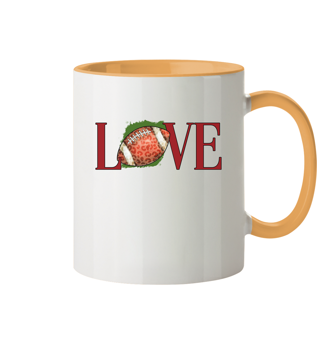 Football Love - Tasse zweifarbig