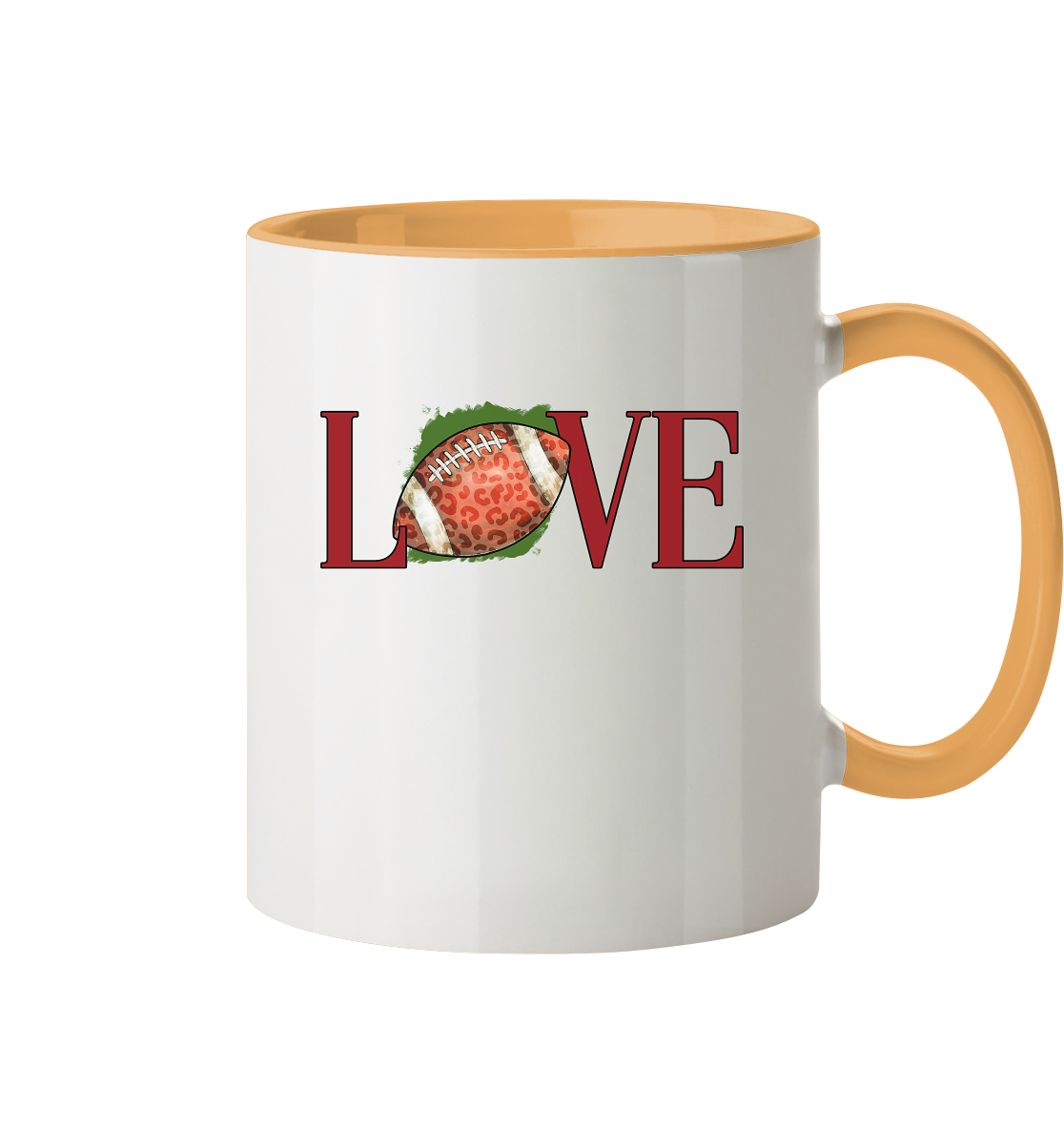 Football Love - Tasse zweifarbig