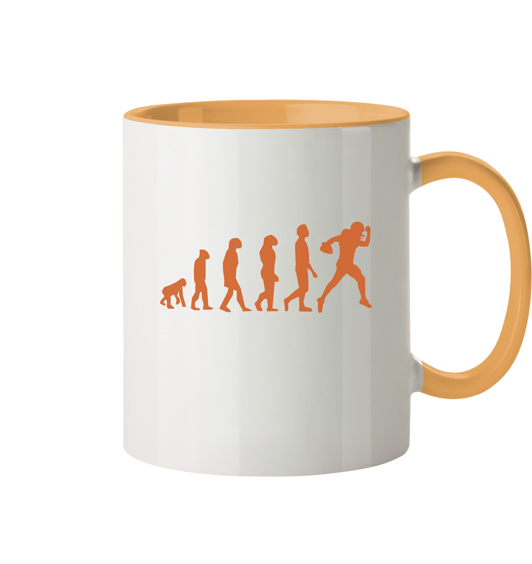 American Football Evolution - Tasse zweifarbig