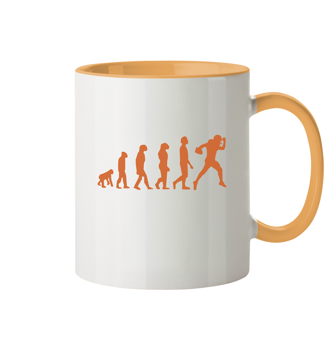 American Football Evolution - Tasse zweifarbig
