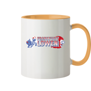 Frankfurt Löwen Tasse zweifarbig
