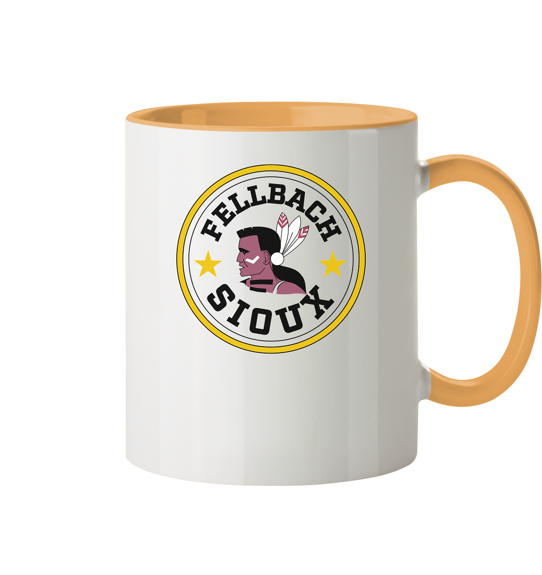 Fellbach Sioux - Tasse zweifarbig