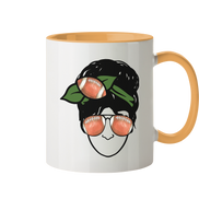 Lady Balls - Two-tone mug