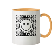 Cheerleader Smiley - Two-tone mug