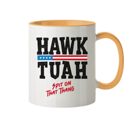 Hawk Tuah - Two-tone Mug