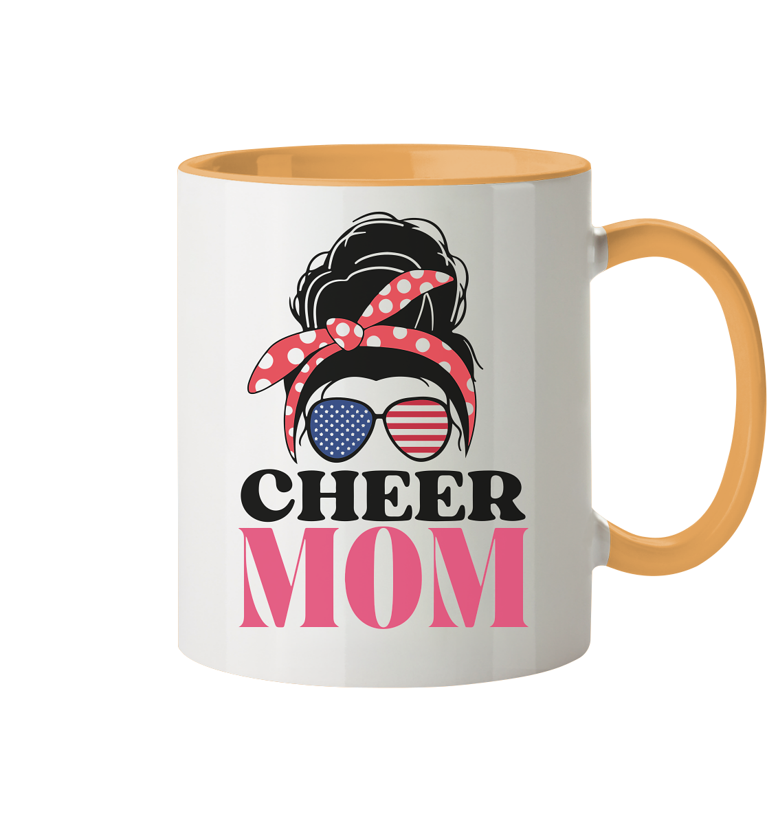 Cheer Mom Sunglases - Tasse zweifarbig