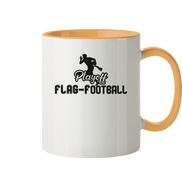 Playoff Flag Football Men Black - Two-Tone Mug