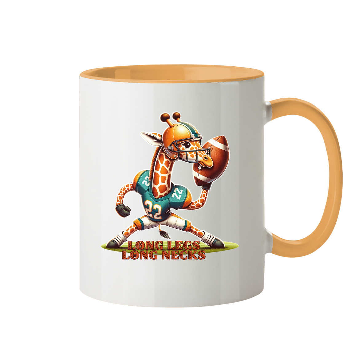 Giraffe - Two-Tone Mug