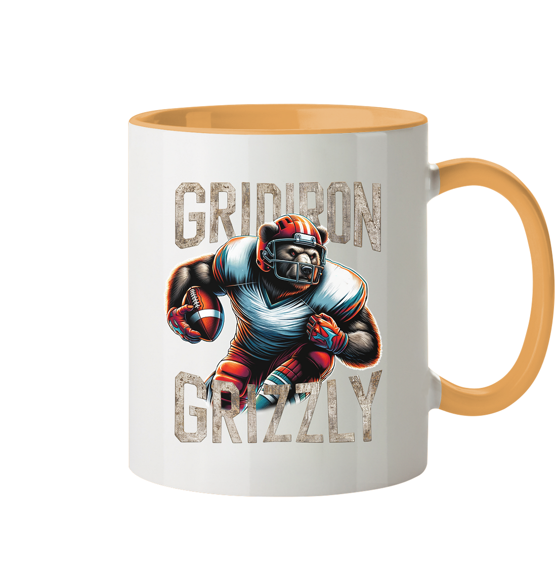 Gridiron Grizzly - Two-tone Mug