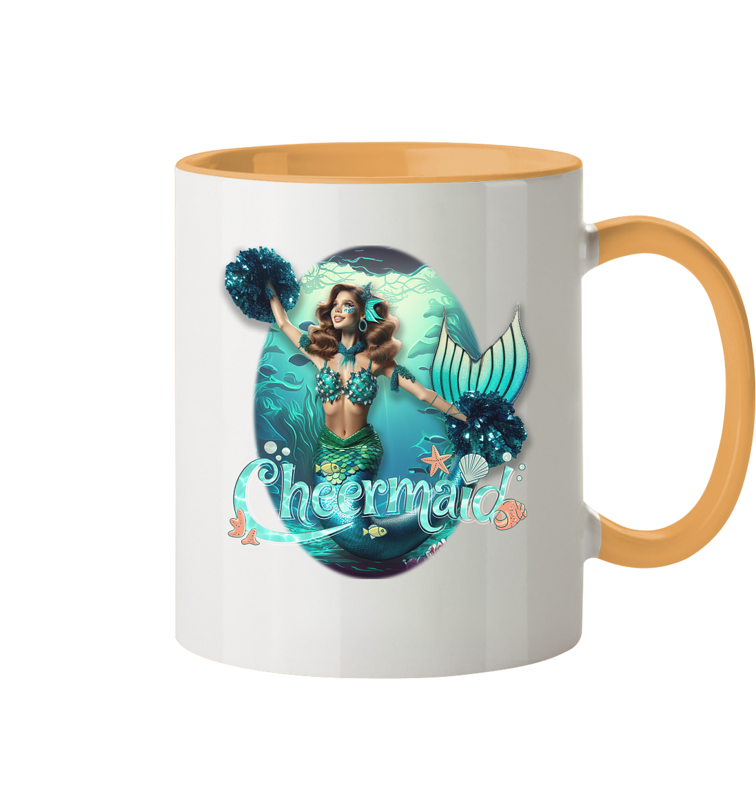 Cheermaid - Tasse zweifarbig