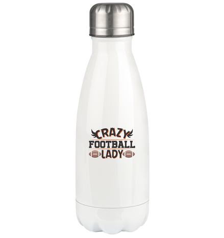 Crazy Football Lady - Thermoflasche 350ml